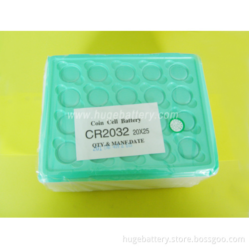 2013 Hot-Sale 3V Button Cell (CR2032) Battery
